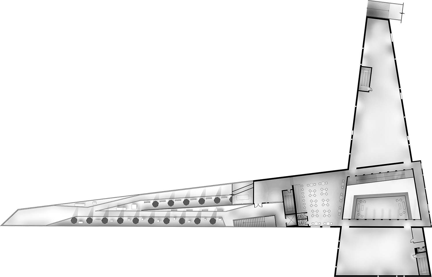 Third floor plan: Nature and landscape