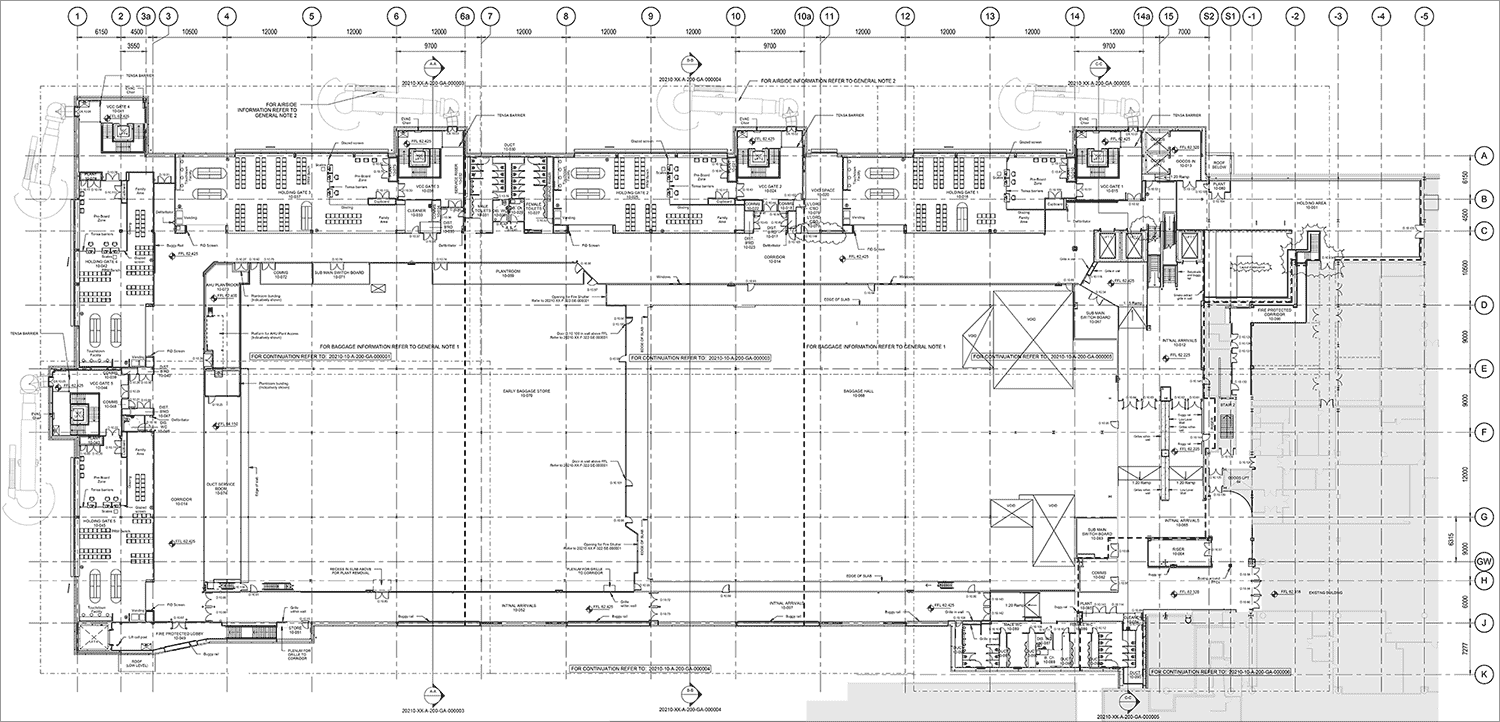 Overall extension floor plan