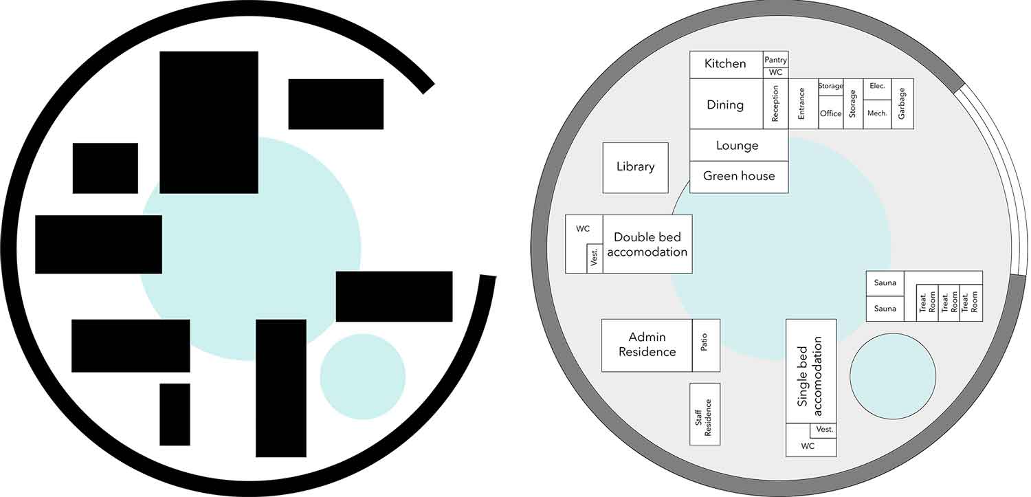 Nolli map and program diagram